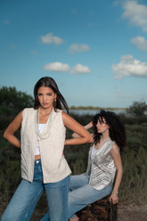 Moonstone Begie vest